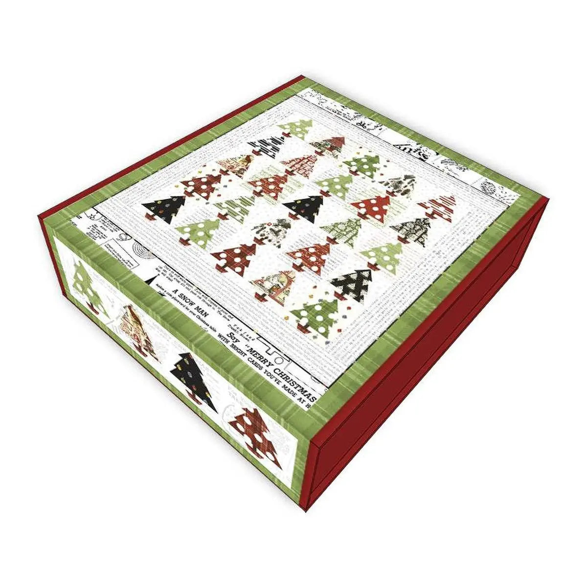 Classic Christmas Tannenbaum Patch Quilt Kit