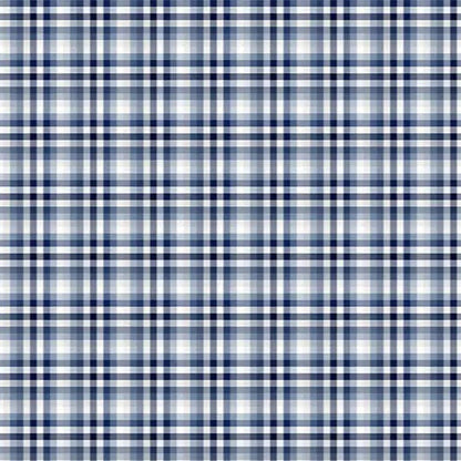 Classic Plaid Cloud Cuddle Blue Fabric per yard