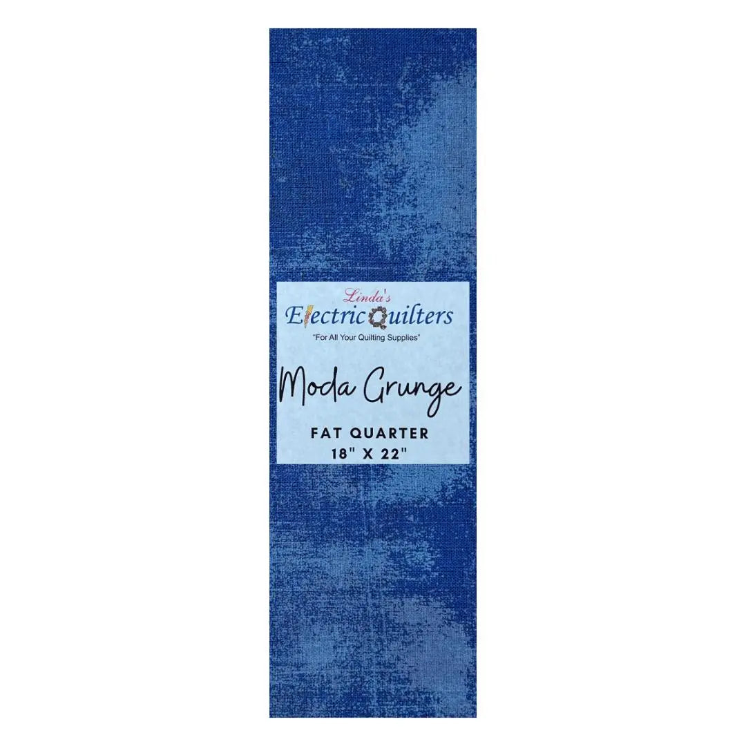 223 Cobalt Moda Grunge - Fat Quarter
