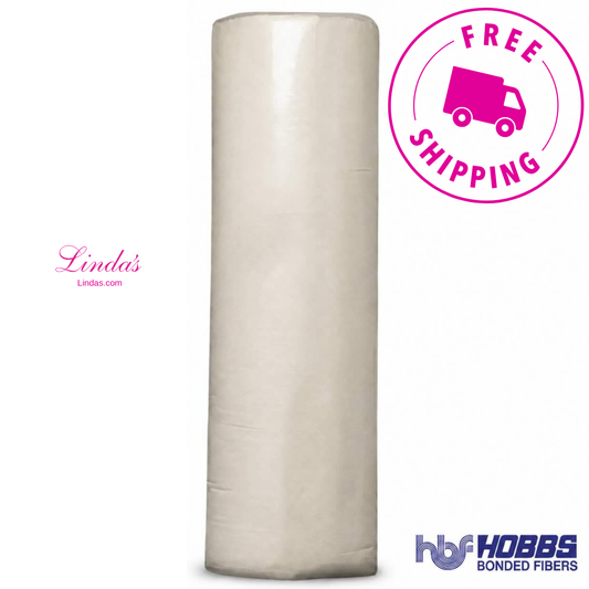Hobbs 80/20 Heirloom Batting 96" Wide Batting Roll - 30 Yards (AVAILABLE FOR PRE-ORDER)
