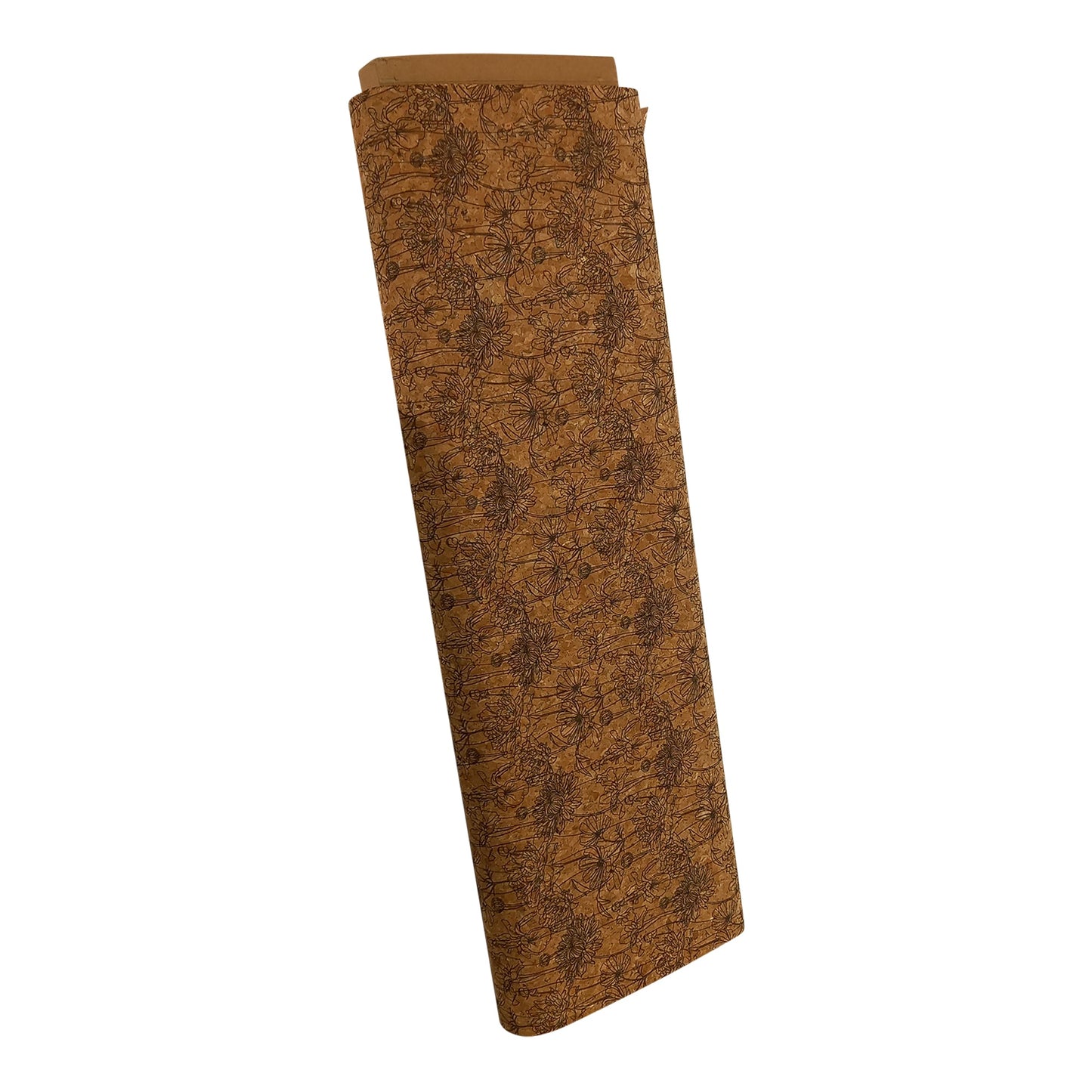 Cork Fabric - Style 1017 Floral Sketch
