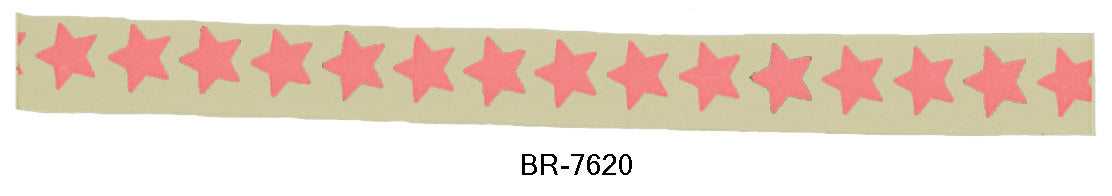 Cotton Printed Ribbons 5/8 Inch Width - 25 Yard Rolls - BR-76XX