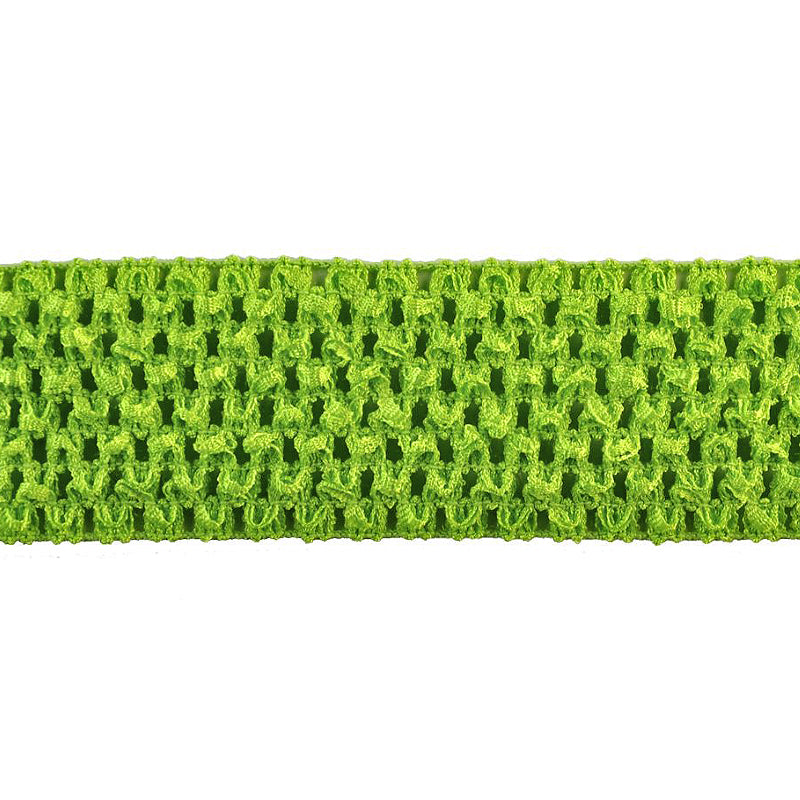 Crochet Stretch Trim - 2" Width (25 Yard Roll) - BF-1900-14 Mint Green Mint