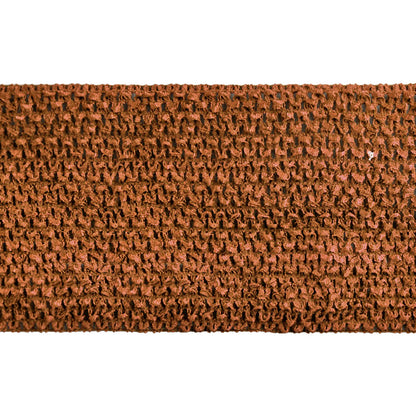 Crochet Stretch Trim - 6" Width (10 Yard Roll) - BF-1902-06 Brown