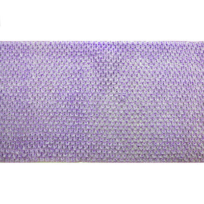 Crochet Stretch Trim - 6" Width (10 Yard Roll) - BF-1902-21 Lilac