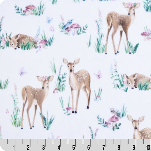 Digital Cuddle Multi Fawn Of You 58" - 60" Fabric per yard