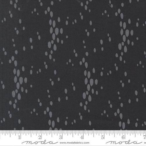 Dark Blue Arabesque Vista Midnight Cotton 44"/45" Fabric Per Yard