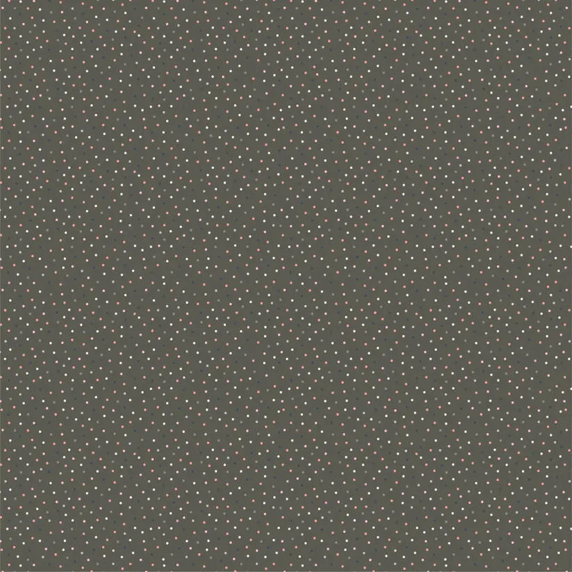 Dark Grey Weathered Wood Cotton 44"/45" Fabric Per Yard