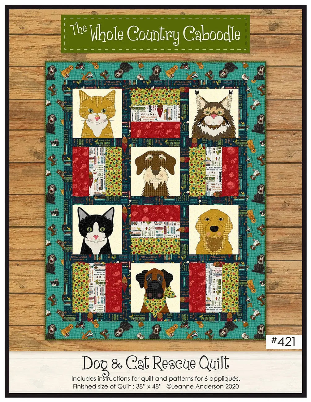 Dog & Cat Rescue Quilt