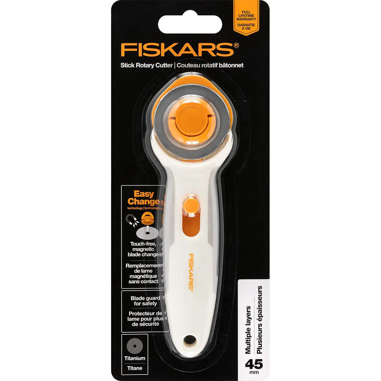 Easy Blade Change 45mm Rotary Stick Cutter
