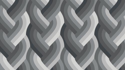 Echo Braid Black Cotton 44" / 45" Fabric per yard