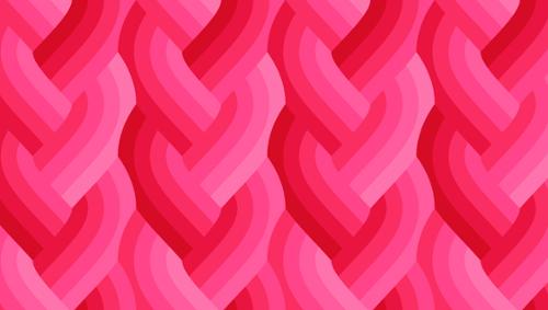 Echo Braid Dark Pink Cotton 44" / 45" Fabric per yard