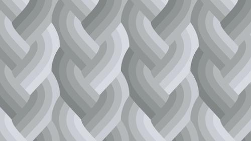 Echo Braid Grey Cotton 44" / 45" Fabric per yard