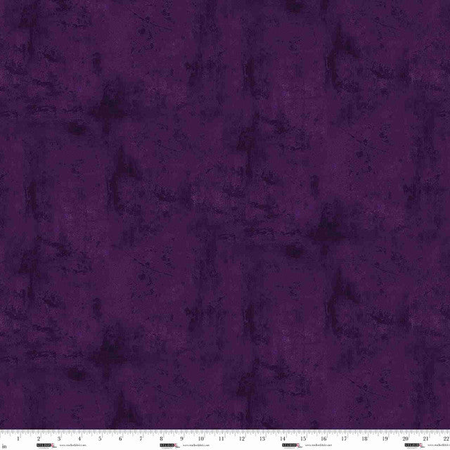 Eggplant Surface Design Funny Girl 44"/45" Cotton Fabric Per Yard