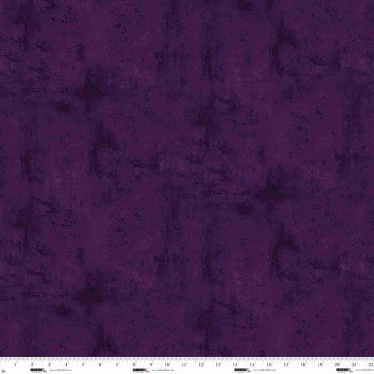 Eggplant Surface Design Funny Girl 44"/45" Cotton Fabric Per Yard