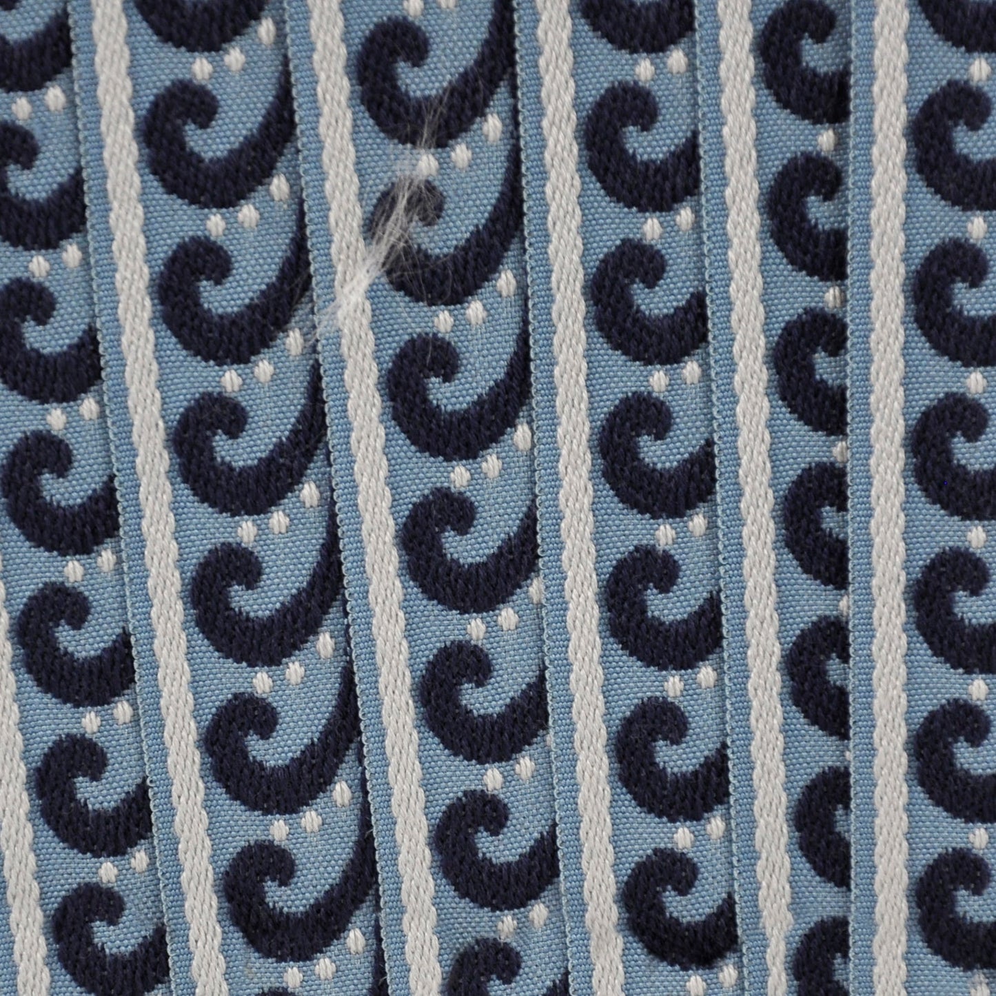 Elegance Collection - 2" width Braid (25 Yard Roll) - BR-7091-05/03 Navy and Light Blue