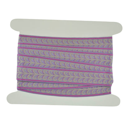 Elegance Collection - 2" width Braid (25 Yard Roll) - BR-7091-12/26 Lilac and Purple