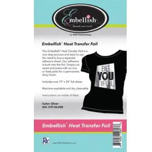 Embellish Heat Transfer Foil - Blush 19" x 24"