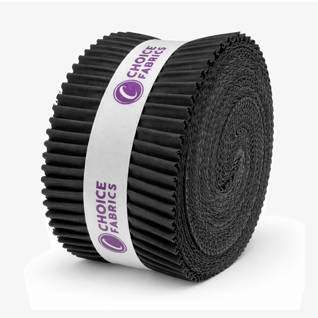 Supreme Solids - 2.5" Roll - Charcoal (40 Strips)