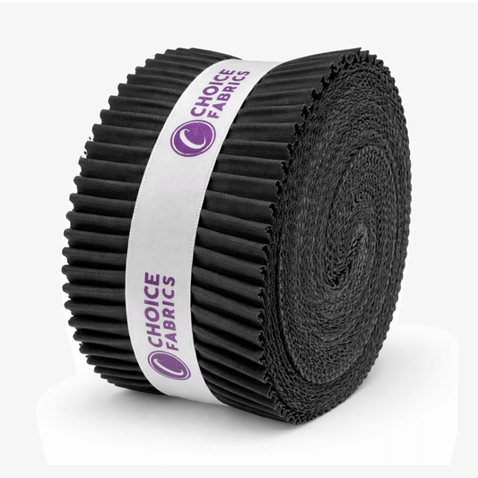 Supreme Solids - 2.5" Roll - Charcoal (40 Strips)
