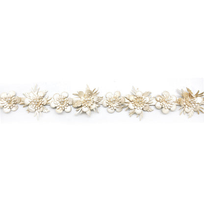 Floral Vinyl Trim - 2" Width (10 Yard Roll) - BFV-50-28 Fawn