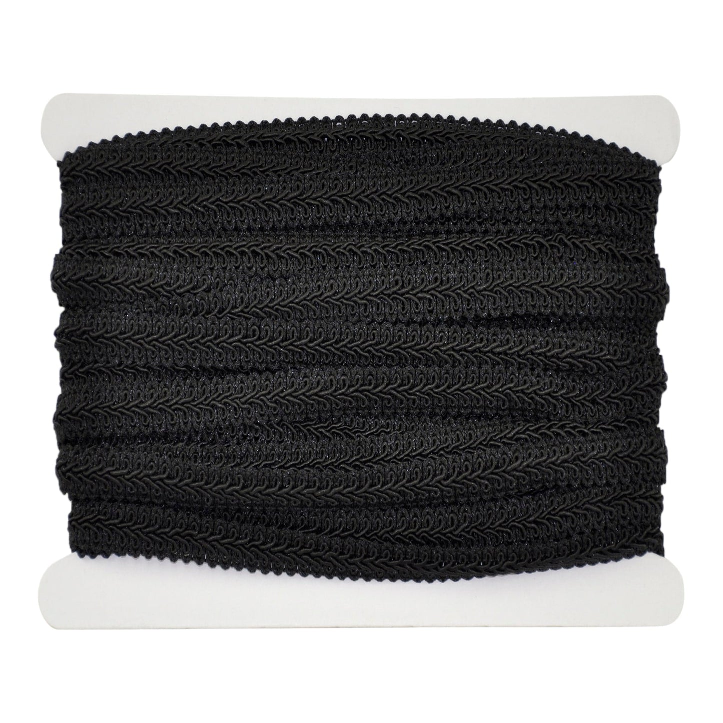 Gimp Collection - 1/2" width (25 Yard Roll) - BR-708-02 Black