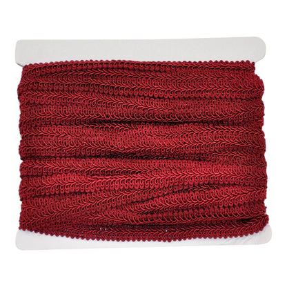 Gimp Collection - 1/2" width (25 Yard Roll) - BR-708-17 Burgundy
