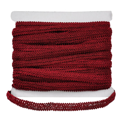Gimp Collection - 1/2" width (25 Yard Roll) - BR-708-17 Burgundy