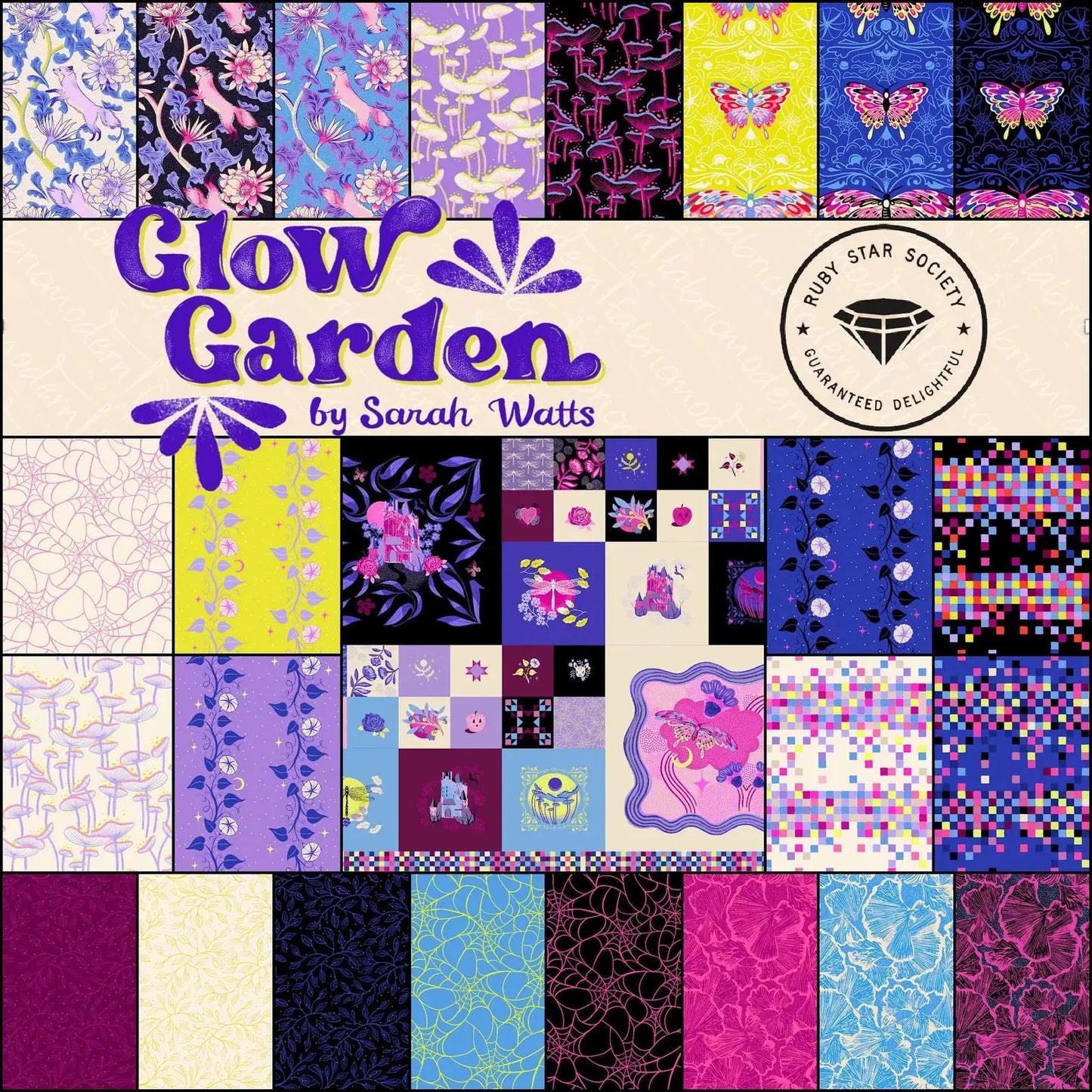 Glow Garden Layer Cake