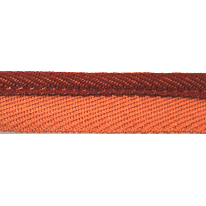 Godiva Collection - 1/4" Width PIPING CORD with LIP (50 Yard Roll) - BC-10098-18/16 Sable and Rust