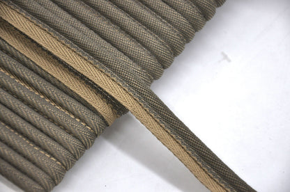Godiva Collection - 1/4" Width PIPING CORD with LIP (50 Yard Roll) - BC-10098-28/66 Beige and Chocolate