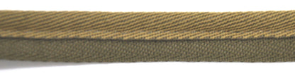 Godiva Collection - 1/4" Width PIPING CORD with LIP (50 Yard Roll) - BC-10098-63/61 Moss Green and Mocha