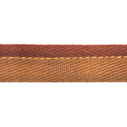 Godiva Collection - 1/4" Width PIPING CORD with LIP (50 Yard Roll) - BC-10098-88/61 Dark Brick and Mocha