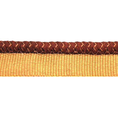 Godiva Collection - 1/4" Width PIPING CORD with LIP (50 Yard Roll) - BC-10099-18/16 Sable and Rust