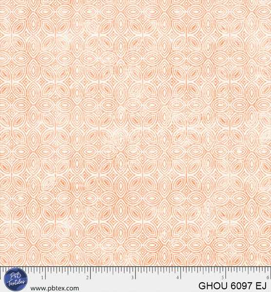 Golden Hour Earth Toned Tiled Geo Cotton 44/45 Fabric Per Yard
