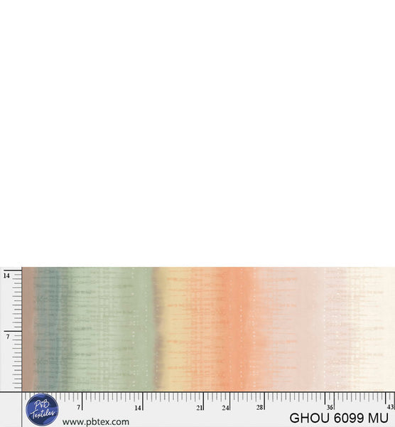 Golden Hour Multi Ombre Cotton 44/45" Fabric Per Yard