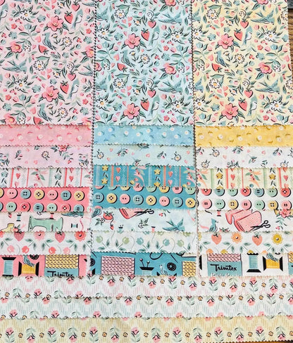 Granny's Sewing Room - 2 1/2" Strips 42 Prints