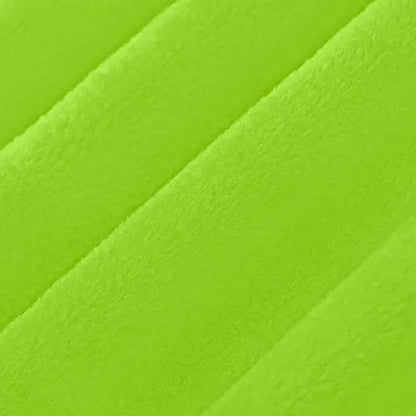 Green Dark Lime Cuddle 3 Extra Wide Solid Fabric per yard