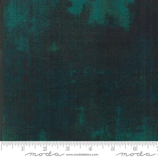 Green Grunge Basics Everglade 44"/45" Per Yard