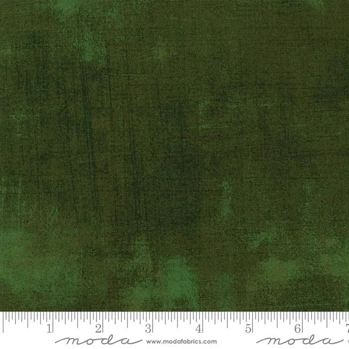 Green Grunge Basics Forest 44"/45" Per Yard
