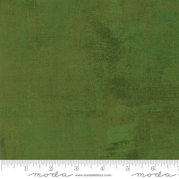 Green Grunge Basics Olive Branch 44"/45" Per Yard