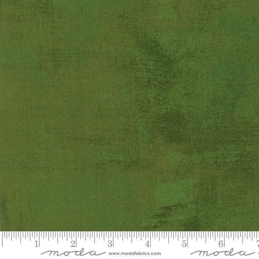 Green Grunge Basics Olive Branch 44"/45" Per Yard