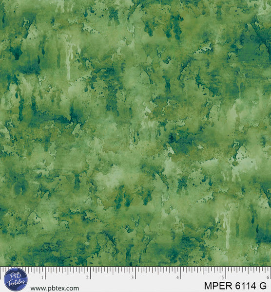 Green Meadow Perch MPER-6114-G Cotton 44/45 Fabric Per Yard