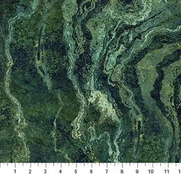 Green Pine Ridge Stonehenge Ombre Cotton Wideback Fabric Per Yard