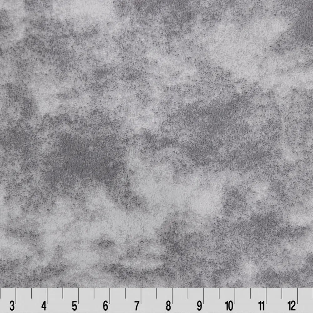 Grey Extra Wide Mist Cuddle Sterling Fabric - ( 7/8 Yard Pack )