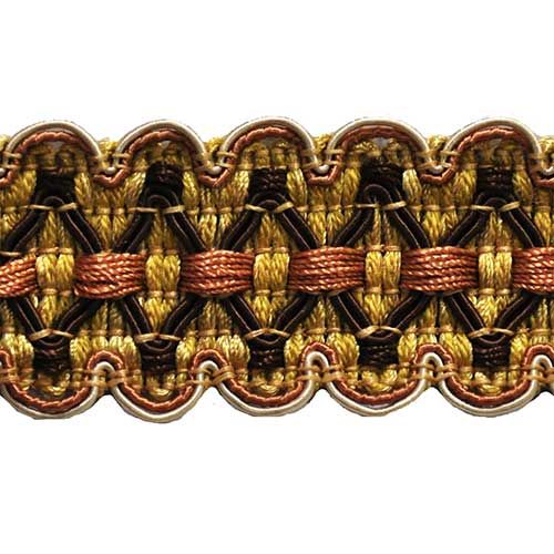 Harmony - 1 1/2" width Braided Trim (25 Yard Roll) - BR-759-06-38