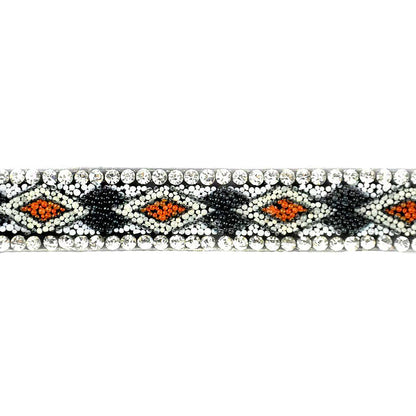 Iron-On Rhinestone Trim - 3/8" Width (5 Yard Roll) - BRSY-22