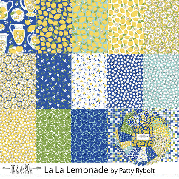 LA LA LEMONADE 5" Squares