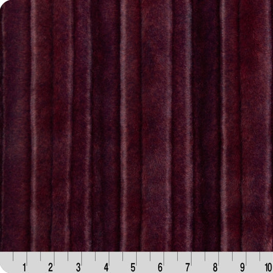 Cherry Cola" Luxe Cuddle Glazed Vienna Fabric per yard