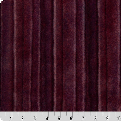 Cherry Cola" Luxe Cuddle Glazed Vienna Fabric per yard